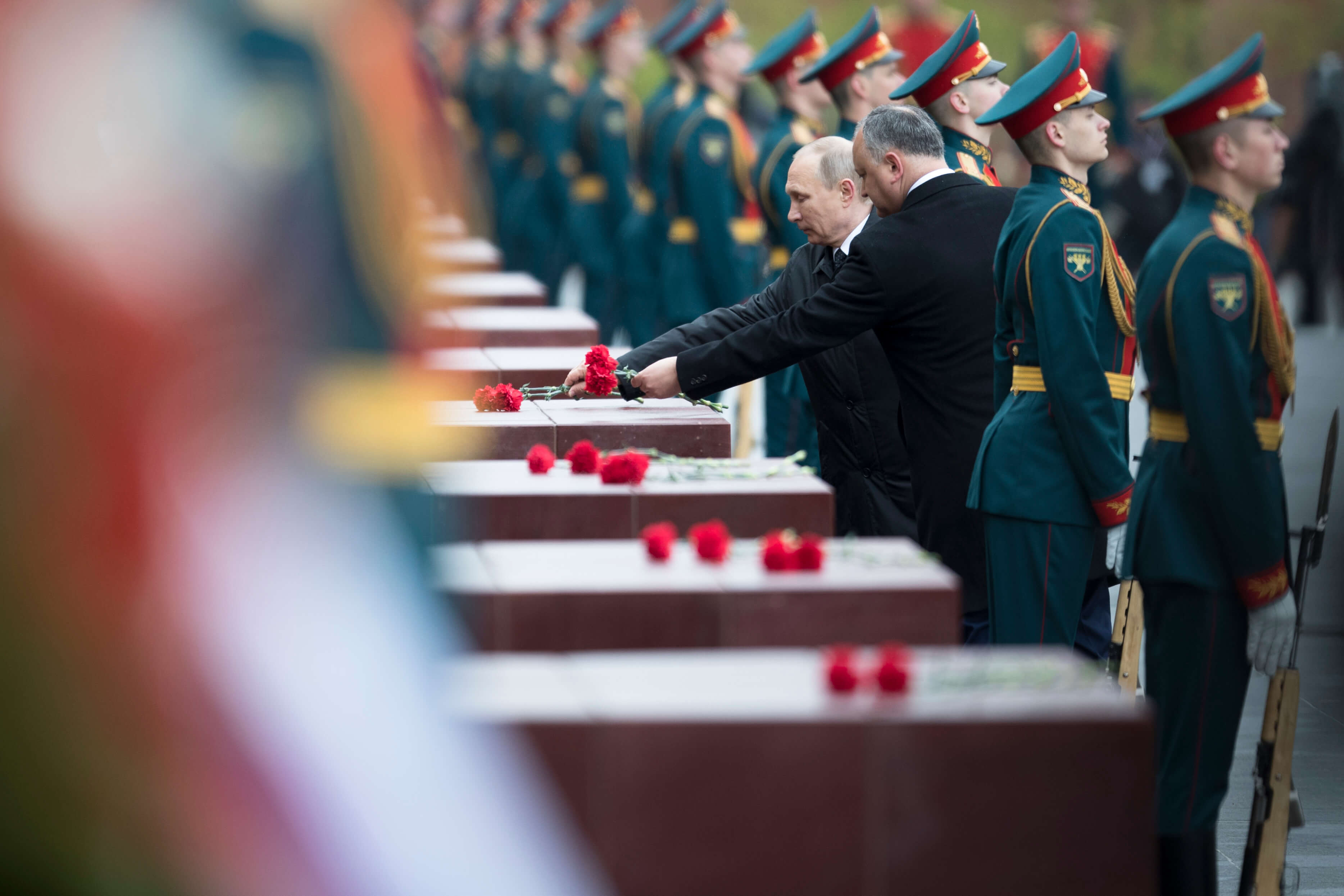 Russia celebrates Nazi Germany’s defeat on Victory Day, May 9, 2017. (Photo: AP)